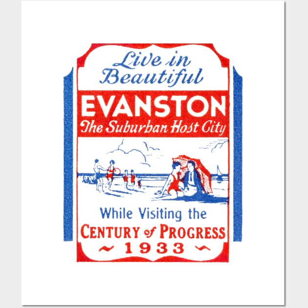 1933 Evanston Illinois Wall Art by historicimage